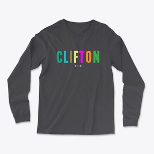 Clifton Ohio Color Pop Light Soft Long Sleeve T-Shirt