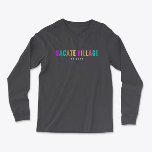 Sacate Village Arizona Color Pop Light Soft Long Sleeve T-Shirt