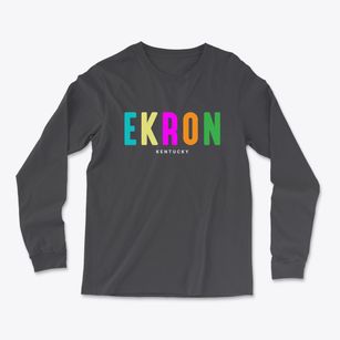 Ekron Kentucky Color Pop Light Soft Long Sleeve T-Shirt
