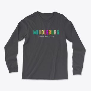 Middleburg North Carolina Color Pop Light Soft Long Sleeve T-Shirt
