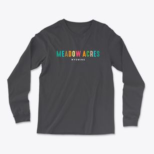 Meadow Acres Wyoming Color Pop Light Soft Long Sleeve T-Shirt