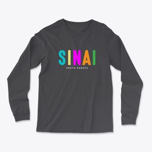 Sinai South Dakota Color Pop Light Soft Long Sleeve T-Shirt