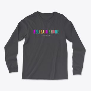 Belleair Shore Florida Color Pop Light Soft Long Sleeve T-Shirt