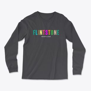 Flintstone Maryland Color Pop Light Soft Long Sleeve T-Shirt