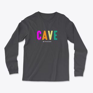 Cave Missouri Color Pop Light Soft Long Sleeve T-Shirt