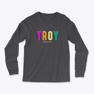 Troy Missouri Color Pop Light Soft Long Sleeve T-Shirt