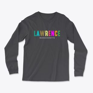 Lawrence Massachusetts Color Pop Light Soft Long Sleeve T-Shirt