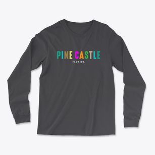 Pine Castle Florida Color Pop Light Soft Long Sleeve T-Shirt