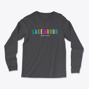 Lake Arbor Maryland Color Pop Light Soft Long Sleeve T-Shirt