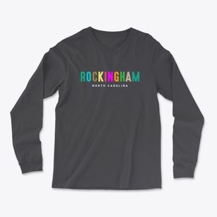 Rockingham North Carolina Color Pop Light Soft Long Sleeve T-Shirt