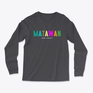 Matawan New Jersey Color Pop Light Soft Long Sleeve T-Shirt