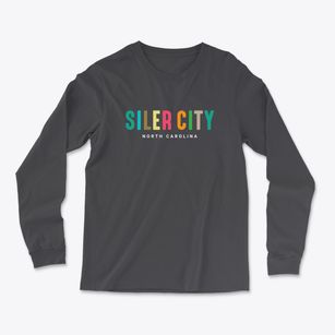 Siler City North Carolina Color Pop Light Soft Long Sleeve T-Shirt