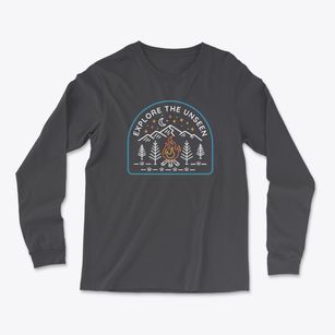   Explore The Unseen Light Soft Long Sleeve T-Shirt
