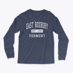 East Roxbury Vermont Classic Established Light Soft Long Sleeve T-Shirt