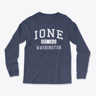 Ione Washington Classic Established Light Soft Long Sleeve T-Shirt