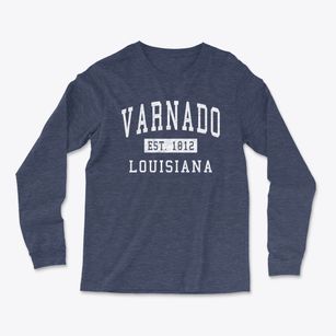 Varnado Louisiana Classic Established Light Soft Long Sleeve T-Shirt