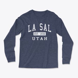 La Sal Utah Classic Established Light Soft Long Sleeve T-Shirt