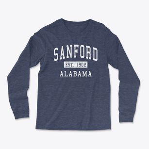 Sanford Alabama Classic Established Light Soft Long Sleeve T-Shirt