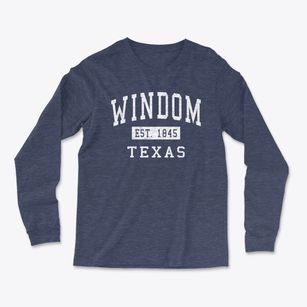 Windom Texas Classic Established Light Soft Long Sleeve T-Shirt