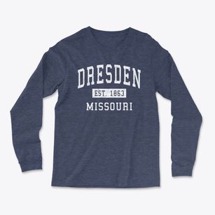 Dresden Missouri Classic Established Light Soft Long Sleeve T-Shirt