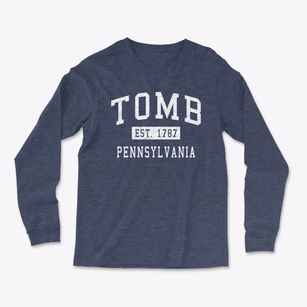 Tomb Pennsylvania Classic Established Light Soft Long Sleeve T-Shirt