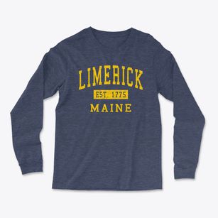 Limerick Maine Classic Established Light Soft Long Sleeve T-Shirt