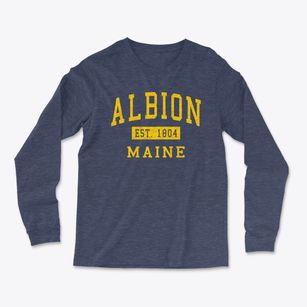 Albion Maine Classic Established Light Soft Long Sleeve T-Shirt