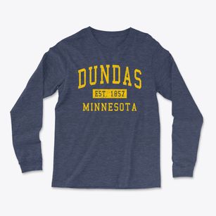 Dundas Minnesota Classic Established Light Soft Long Sleeve T-Shirt