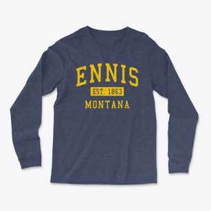 Ennis Montana Classic Established Light Soft Long Sleeve T-Shirt