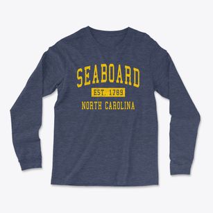 Seaboard North Carolina Classic Established Light Soft Long Sleeve T-Shirt