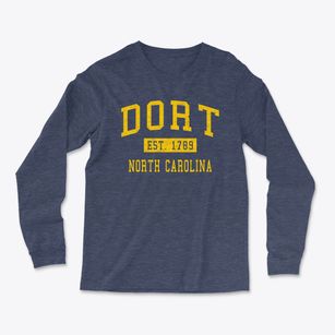 Dort North Carolina Classic Established Light Soft Long Sleeve T-Shirt
