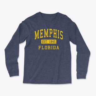Memphis Florida Classic Established Light Soft Long Sleeve T-Shirt