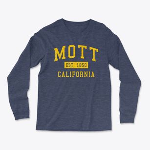 Mott California Classic Established Light Soft Long Sleeve T-Shirt