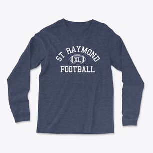 St Raymond Parish Classic Football Light Soft Long Sleeve T-Shirt