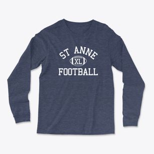 St Anne Parish Classic Football Light Soft Long Sleeve T-Shirt