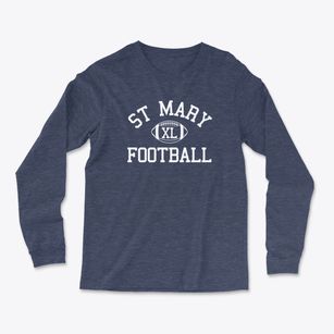 St Mary, Oxford Classic Football Light Soft Long Sleeve T-Shirt