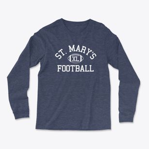 Saint Mary's Catholic School Classic Football Light Soft Long Sleeve T-Shirt