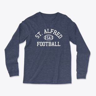 Saint Alfred School Classic Football Light Soft Long Sleeve T-Shirt