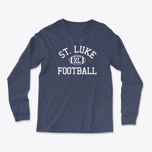 Saint Luke Lutheran School Classic Football Light Soft Long Sleeve T-Shirt