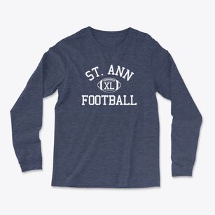 Saint Ann Of Normandy School Classic Football Light Soft Long Sleeve T-Shirt