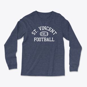 Saint Vincent De Paul School Classic Football Light Soft Long Sleeve T-Shirt