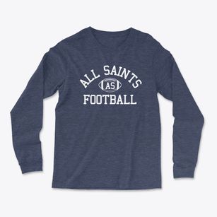 All Saints Catholic School Classic Football Light Soft Long Sleeve T-Shirt