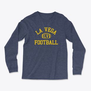 La Vega Primary Center Classic Football Light Soft Long Sleeve T-Shirt