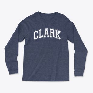 Clark Elementary School Varsity Arch Light Soft Long Sleeve T-Shirt