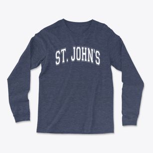 Saint John's Elementary School Varsity Arch Light Soft Long Sleeve T-Shirt