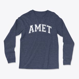 Amet Academy Varsity Arch Light Soft Long Sleeve T-Shirt