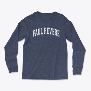Paul Revere Elementary School Varsity Arch Light Soft Long Sleeve T-Shirt