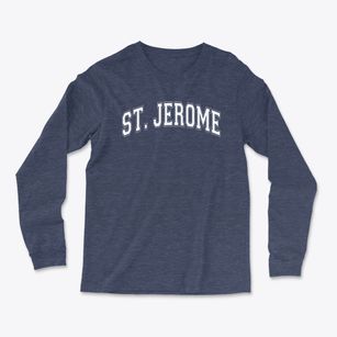 St. Jerome. Fort Lauderdale Fl Varsity Arch Light Soft Long Sleeve T-Shirt