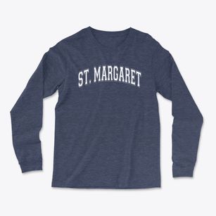 Saint Margaret Of Scotland School Varsity Arch Light Soft Long Sleeve T-Shirt