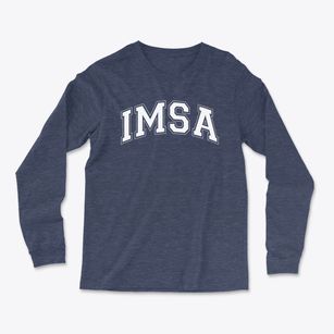 Illinois Mathematics And Science Academy Varsity Arch Light Soft Long Sleeve T-Shirt